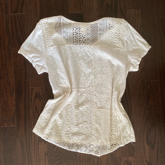 H&M white crochet top - Picture 3 of 3